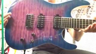 Video thumbnail for Jackson Pro Series Soloist SL2Q Northern Lights finish DEMO by FullersGuitar