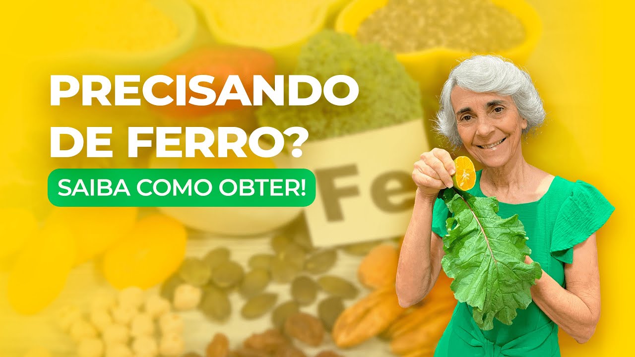 Está precisando de ferro? Saiba como obter!