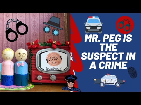 Mr. Peg is a Suspect #pegsellentadventures #cornyjokes #slapstickcomedyshows