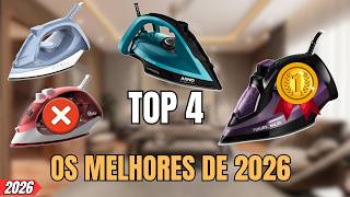 TOP 4 MELHORES FERROS DE PASSAR A VAPOR 2026 (Potentes e Custo-Benefício)