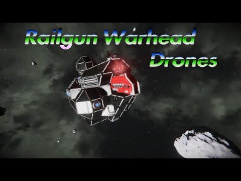 Space Engineers A.i Railgun Warhead Drone