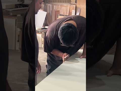 Kabinet Sifu Educational Series EP2 | STOP Sanding Like This! Correct Way to Sand Wood Panel (Fast & Smooth Finish)