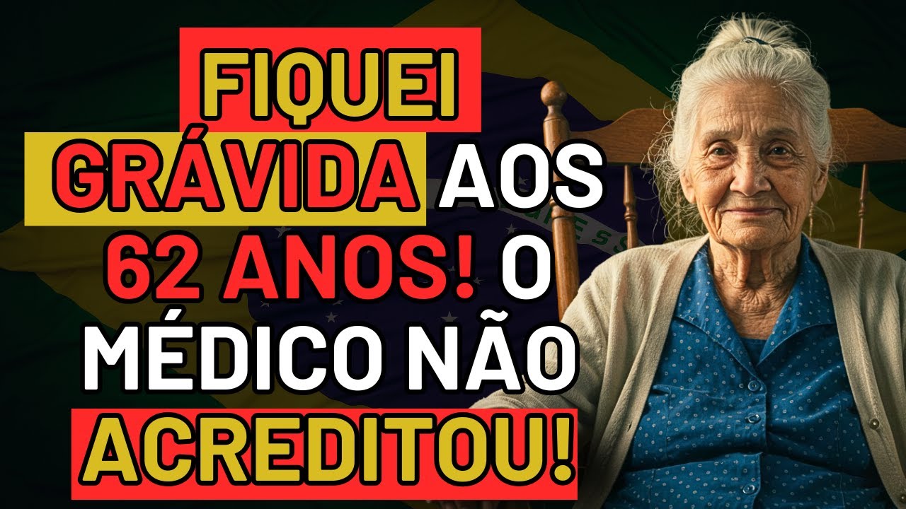 HISTÓRIA REAL DESTA AVÓ 👩‍🦳 FIQUEI GRÁVIDA AOS 61 ANOS.... E NINGUÉM ACREDITAVA!
