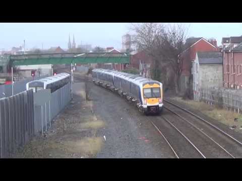 NIR 3000 Class DMUs 3005 & 3014 - Ballymena United Football Special @ Adelaide