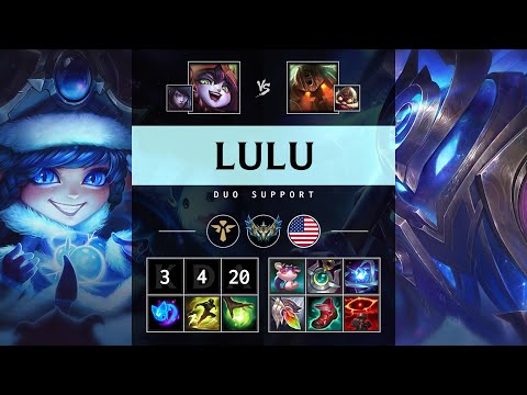 Lulu Support vs Nautilus - NA Challenger Patch 25.04