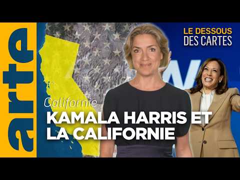Kamala Harris : une histoire californienne | Le Dessous des Cartes | ARTE