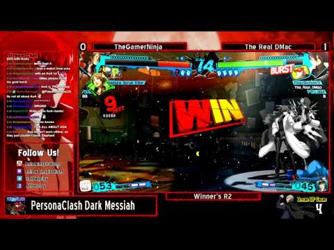 PersonaClash Dark Messiah - P4AU - Winner's R2 - TheGamerNinja vs. DMac