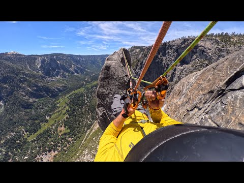 Lost Arrow Spire - Tyrolean Traverse - Wild!