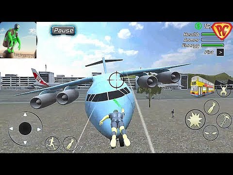 Rope Frog Ninja Hero - Strange Gangster Vegas #53 I bought all the planes