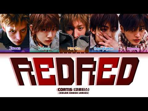 CORTIS (코르티스) 'REDRED' (Color Coded Lyrics)