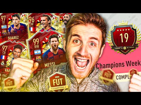 What do you get from 19th in the World Top 100 TOTS FUT Champions Rewards?