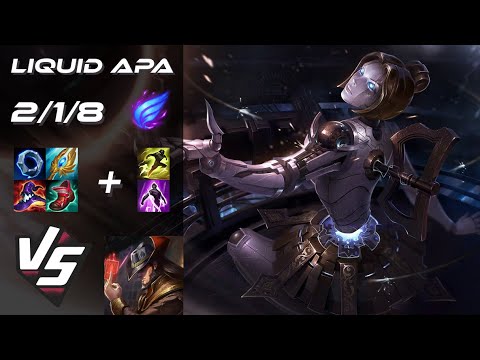 Team Liquid APA MID Orianna vs Twisted Fate - NA Challenger Patch 25.S2.5