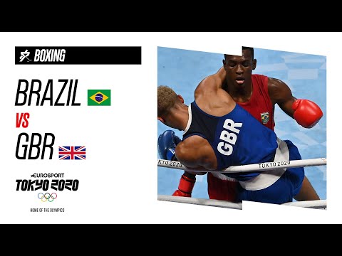 GBR vs BRAZIL | Men's Light Heavy Boxing - QF Highlights | Olympic Games - Tokyo 2020