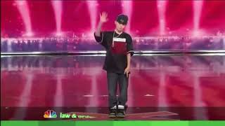 Kid sings smokepurpp wokhardt on America's Got Talent