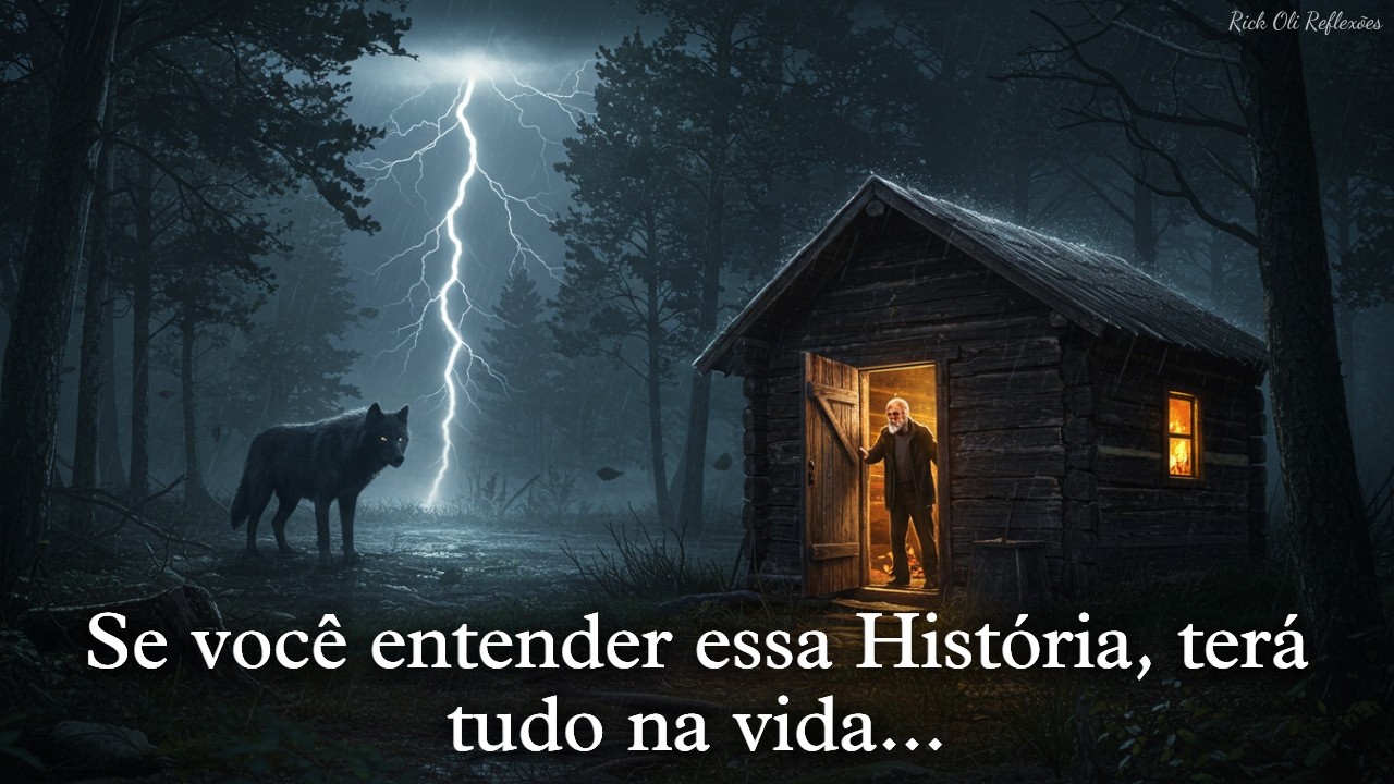 O Homem Solitário e o Lobo Ferido