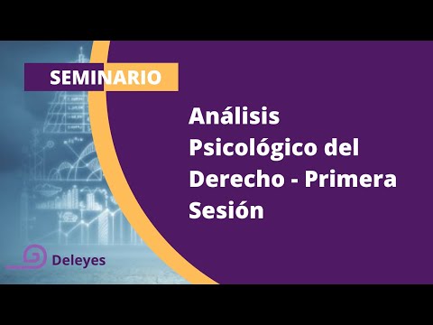 Seminario de Análisis Psicológico del Derecho