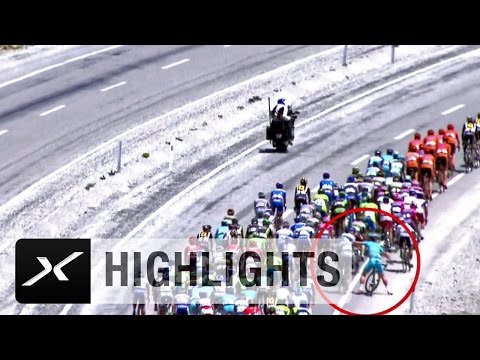 Kasache Dmitriy Gruzdev verteilt Schläge | Skandal bei Tour of Turkey | Astana | Radsport