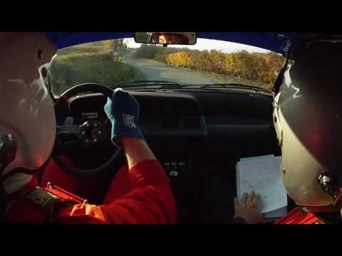 Cameracar Rally del Piemonte 2016 Destefanis-Prato Clio W N3 - PS6