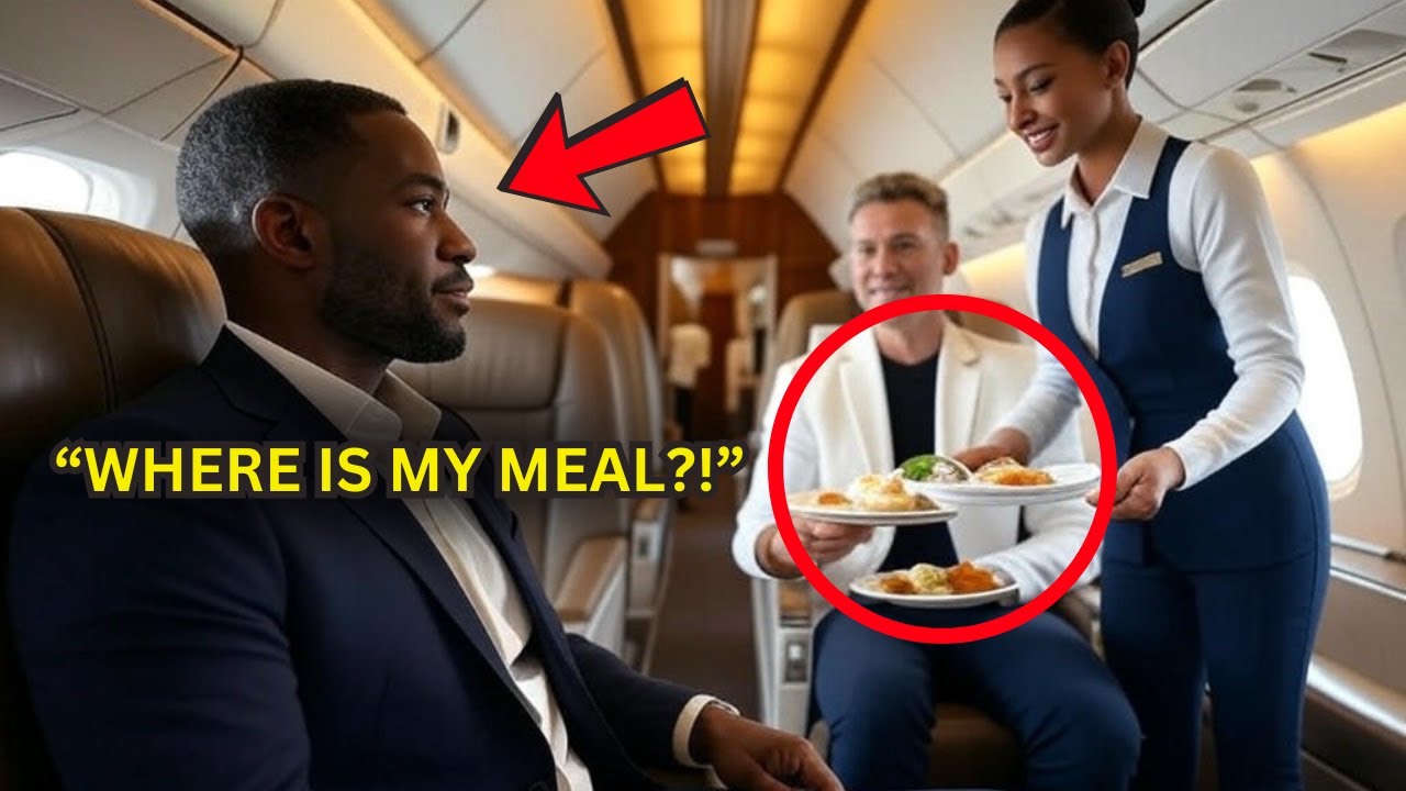 Airline Staff Denied First-Class Meal to Black CEO — The Entire Crew Fired After Landing!