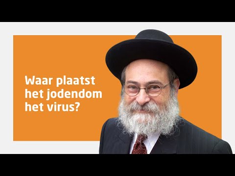 rabbijn Binyomin Jacobs over ‘Waar plaatst het jodendom het virus?
