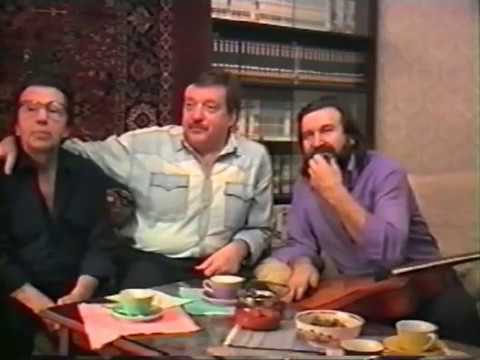 Николай Резанов и Виталий Крестовский в гостях у Сергея Маклакова (1992)