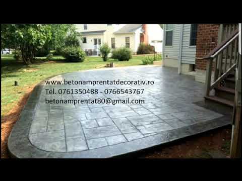 Beton Amprentat Sfodea - Mehedinti Tel.0761350488 -0766543767