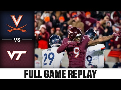 Virginia vs. Virginia Tech Full Game Replay | 2024 ACC Football