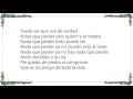 Chenoa - Cita a Ciegas Lyrics