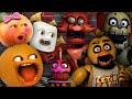 Guess The FNAF Characters Challenge With Annoying Orange Marshmallow And Sis