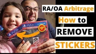 Retail Arbitrage : How to Remove Price Stickers from The Products You Source!