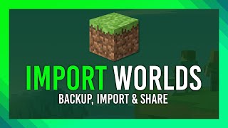 Import Minecraft Worlds | 2024 Guide | Java/Microsoft Minecraft