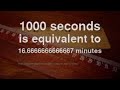 1000 Seconds By Black Whole