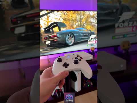 Playing Forza Horizon 4 on Xbox One S in 2025