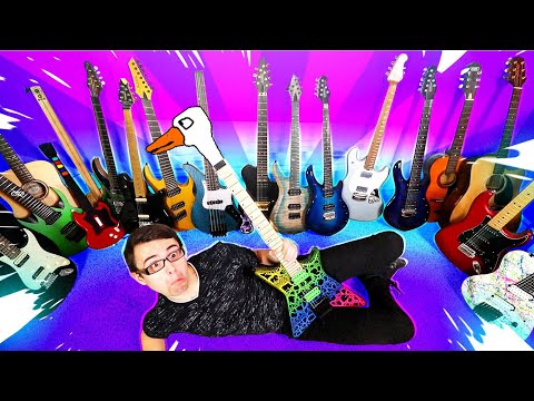 Моя ПОЛНАЯ коллекция гитар! (Stevie T Rus)