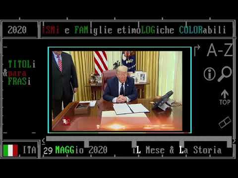 TITOLi TG2-giorno 29 maggio 2020 - venerDì