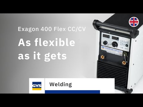 Exagon 400 Flex CC/CV - Our most versatile multiprocess welding station