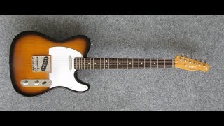 Video thumbnail for London City Comet MK1 - 3 tone sunburst by Jam Tracks Guitar