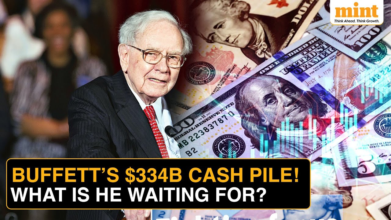 Warren Buffett’s $334,000,000,000 Cash Pile: Why He Is Holding Record Cash & Not Buying Stocks!