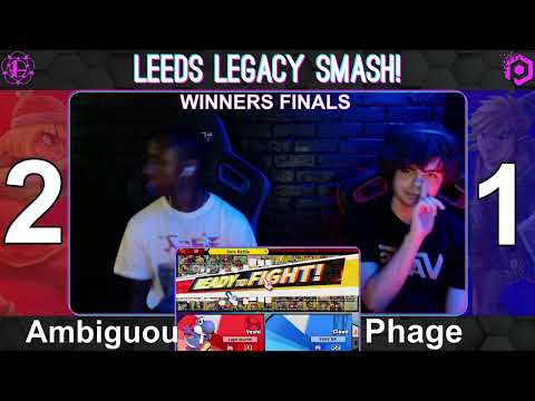 ambiguous (Yoshi) vs Phage (Hero, Cloud) - Winners Final - Leeds Legacy @ Pixel #102
