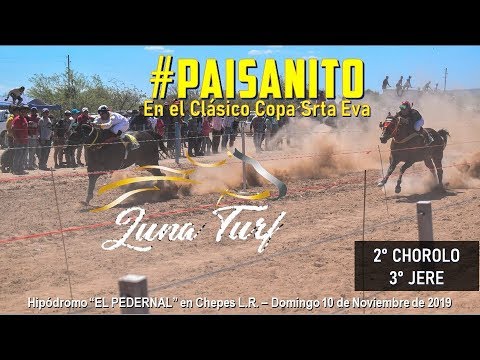 HIP. "EL PEDERNAL" EN CHEPES L.R. - 10/11/2019 - PAISANITO, CHOROLO Y JERE