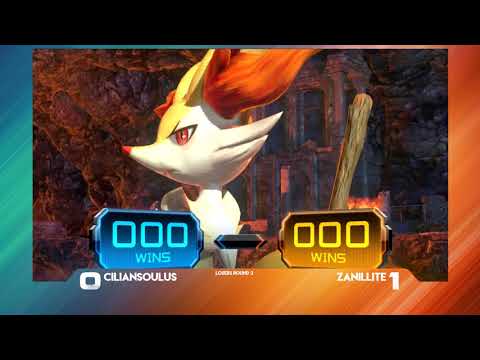 CillianSoulus (Braixen) vs Zanillite (Machamp) - Pokken at Alpha - 8-21-18