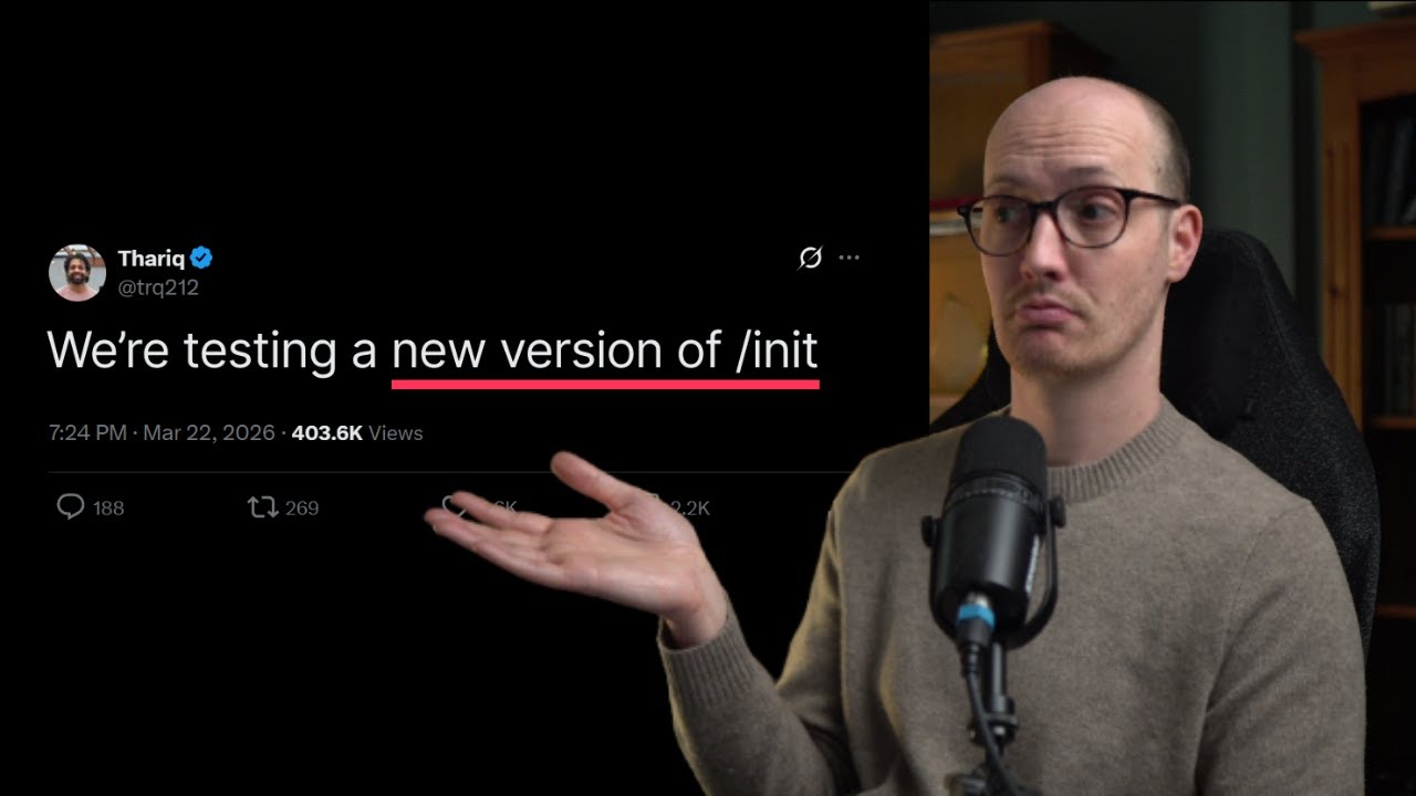 Claude Code tried to improve /init... Is it any better?