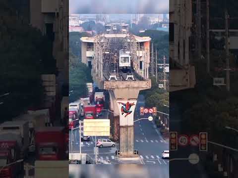 This Is How a Metro Train Changes Direction! 😲 #TrainFacts