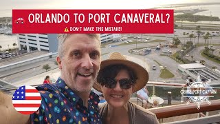 How to Get from Orlando to Port Canaveral | Cruise Transportation & Tips ⚓