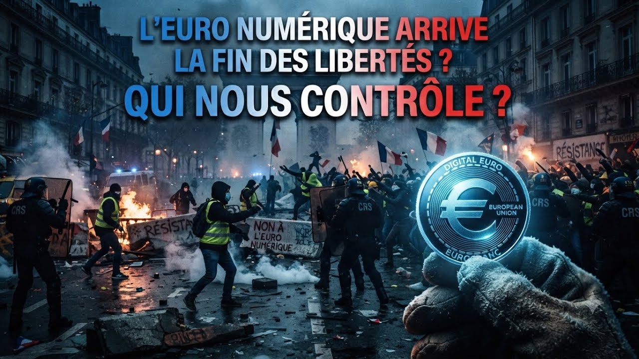 L’Euro numérique arrive en France 🇫🇷 (La Fin des libertés?)