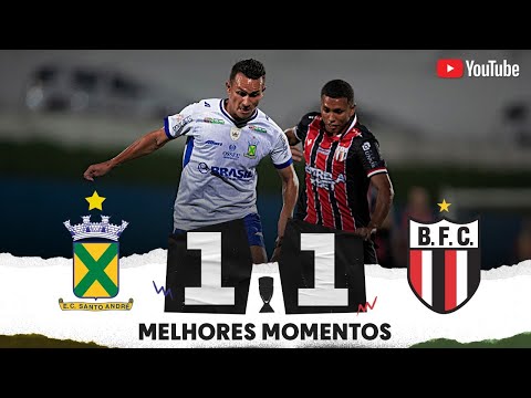 Gols e lances de Santo André x Botafogo-SP
