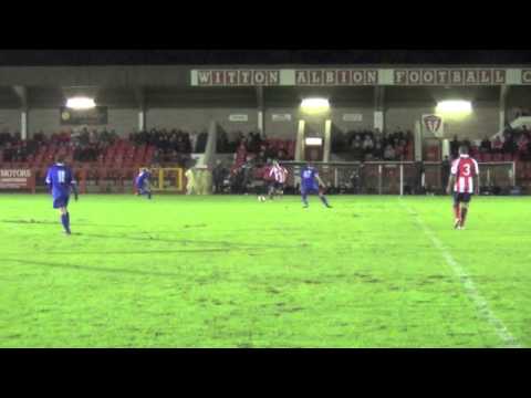 Witton Albion 2-1 FC United. FA Trophy, 5 November 2013.
