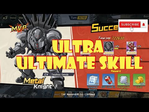 METAL KNIGHT ULTRA ULTIMATE SKILL "ONE PUNCH MAN:The Strongest"