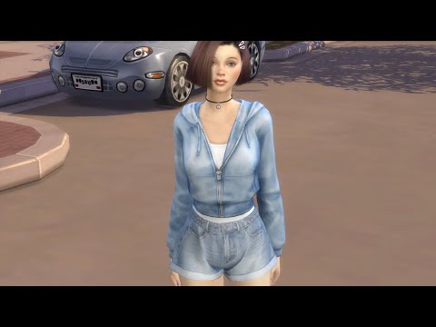 sims 4 premium cc download girl Gabriela Lombardi by Bonita100 Game Video Preview