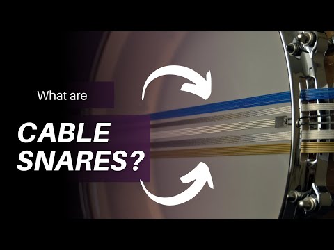 What are Cable Snare Wires? | How Concert Snare Drums are Built Different